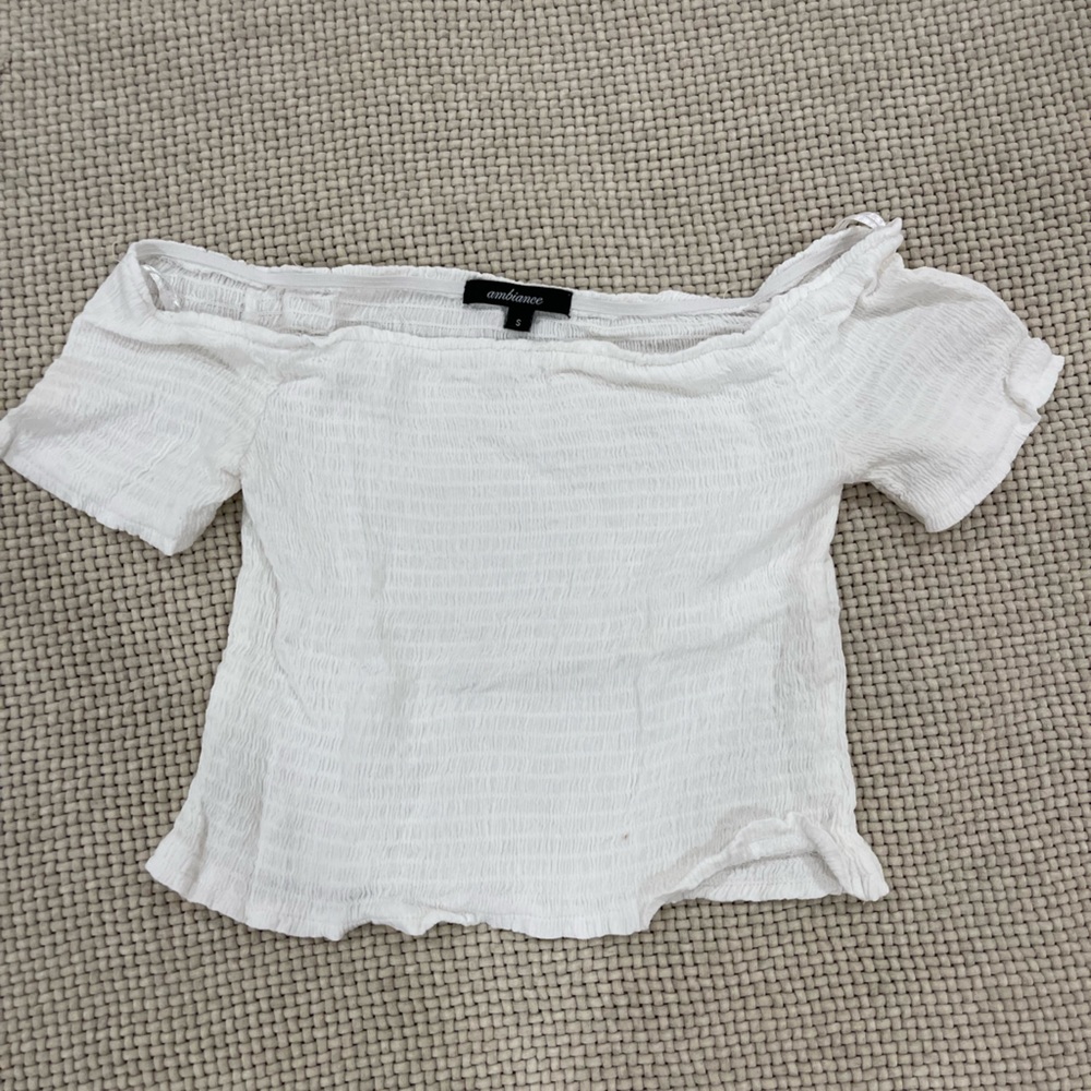Off the shoulder top